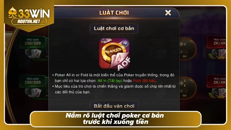 Nhiều người thua vì bỏ qua những nguyên tắc tưởng rất đơn giản