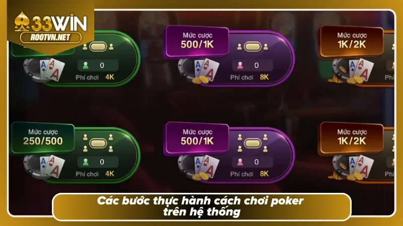 Người chơi bản lĩnh luôn chuẩn bị trước khi đặt chip đầu tiên