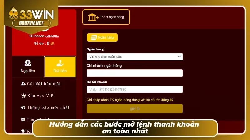 Quy trình chuyển tiền về ngân hàng nhanh chóng và an toàn